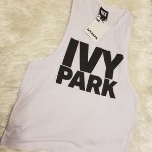 IVY PARK Oversized Sleeveless Logo Tank
